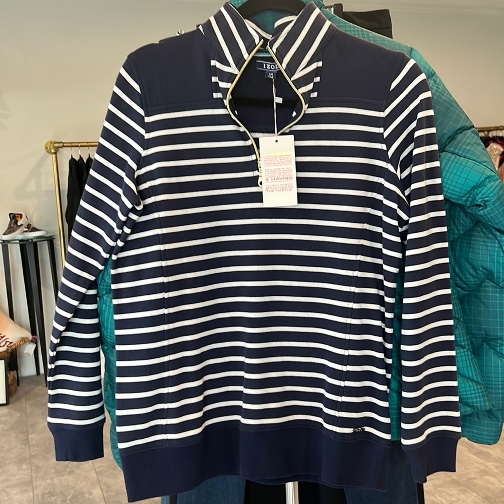 IZOD quarter zip - small